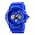 Relógio Masculino Skmei Anadigi 0966 Azul - Imagem 1