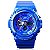 Relógio Masculino Skmei Anadigi 0966 Azul - Imagem 3