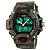 Relógio Masculino Skmei Anadigi 1029 Verde e Vermelho - Imagem 1