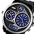 Relógio Masculino Skmei AnaDigi 1033 - Preto e Azul - Imagem 2