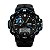 Relógio Masculino Skmei AnaDigi 1081 - Preto e Azul - Imagem 1