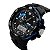 Relógio Masculino Skmei AnaDigi 1081 - Preto e Azul - Imagem 2
