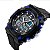 Relógio Masculino Skmei AnaDigi 1092 - Preto e Azul - Imagem 3