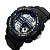 Relógio Masculino Skmei AnaDigi 1109 - Preto e Azul - Imagem 3