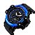 Relógio Masculino Skmei Anadigi 1137 Preto e Azul - Imagem 3
