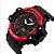 Relógio Masculino Skmei Anadigi 1137 Preto e Vermelho - Imagem 3