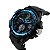 Relógio Masculino Skmei AnaDigi 1148 - Preto e Azul - Imagem 5