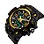 Relógio Masculino Skmei AnaDigi 1155 - Preto e Dourado - Imagem 3