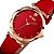 Relógio Feminino Skmei Analógico 1703 Vermelho e Rose - Imagem 4