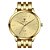 Kit Relógio Feminino Tuguir Analógico TG141 - Dourado com Brinde - Imagem 1