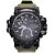 Relógio Masculino Tuguir 10ATM AnaDigi TG108 Preto e Verde - Imagem 1