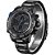 Relógio Masculino Weide AnaDigi WH-6108 - Preto e Azul - Imagem 2