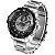 Relógio Masculino Weide AnaDigi WH-6105 - Prata e Preto - Imagem 2