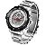 Relógio Masculino Weide AnaDigi WH-6105 - Prata e Vermelho - Imagem 2