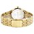 Relógio Feminino Tuguir Analógico TG141 Dourado e Roxo - Imagem 3