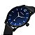 Relógio Masculino Curren Analógico 8231 - Preto, Azul e Prata - Imagem 2