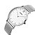 Relógio Masculino Skmei Analógico 1181 - Prata e Branco - Imagem 2