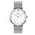 Relógio Masculino Skmei Analógico 1181 - Prata e Branco - Imagem 1