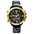 Relógio Masculino Tuguir AnaDigi TG1129 - Preto e Dourado - Imagem 1