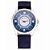 Relógio Curren Analógico 8155 Azul e Prata - Imagem 1