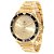 Relógio Masculino Tuguir Analógico TG157 Dourado e Preto - Imagem 1