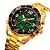 Relógio Masculino Skmei AnaDigi 1649 Dourado e Preto - Imagem 3