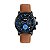 Relógio Masculino Skmei Analógico 9147 - Marrom, Preto e Azul - Imagem 1