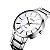 Relógio Masculino Curren Analógico 8001 - Prata e Branco - Imagem 2
