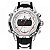Relógio Masculino Weide AnaDigi WH-6406 Prata, Preto e Branco - Imagem 1