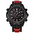 Relógio Masculino Weide AnaDigi WH-6406 - Preto e Vermelho - Imagem 1