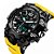 Relógio Masculino Tuguir AnaDigi TG1155 Amarelo e Preto - Imagem 2