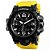 Relógio Masculino Tuguir AnaDigi TG1155 Amarelo e Preto - Imagem 1