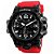 Relógio Masculino Tuguir AnaDigi TG1155 Vermelho e Preto - Imagem 1
