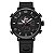 Relógio Masculino Weide AnaDigi WH-6106 - Preto - Imagem 3