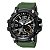 Relógio Masculino Tuguir AnaDigi TG253 Preto e Verde - Imagem 2
