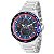 Relógio Masculino Tuguir AnaDigi TG1156 Prata e Azul - Imagem 2