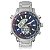 Relógio Masculino Tuguir AnaDigi KT1157-TU Prata e Azul - Imagem 1