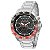 Relógio Masculino Tuguir AnaDigi KT1147-TU Prata e Vermelho - Imagem 2