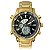 Relógio Masculino Tuguir AnaDigi KT1157-TU Dourado e Preto - Imagem 1