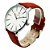 Relógio Masculino Tuguir Analógico 5273G - Vermelho e Prata - Imagem 2