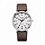 Relógio Masculino Weide Analógico WD003 - Marrom, Prata e Branco - Imagem 1
