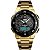 Relógio Masculino Skmei AnaDigi 1370 Dourado e Preto - Imagem 2