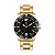 Relógio Masculino Tuguir Analógico Infinity 9166A Dourado e Preto - Imagem 1