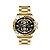 Relógio Masculino Tuguir Analógico Infinity 6116A Dourado e Preto - Imagem 1