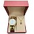 Kit Relógio Feminino Skmei Analógico 3001 Dourado com Brinde - Imagem 3