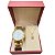 Kit Relógio Feminino Skmei Analógico 3001 Dourado com Brinde - Imagem 3