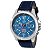 Relógio Cronógrafo Masculino de Aço Tuguir Analógico Infinity TGI37038 Prata e Azul - Imagem 1