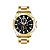 Cronógrafo Masculino Tuguir Analógico Infinity TGI37034 Dourado e Preto - Imagem 1