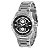 Relógio Masculino de Aço MultiFunção Tuguir Analógico Infinity TGI37027 Prata e Preto - Imagem 1