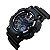 Relógio Masculino Skmei AnaDigi 1235 - Preto e Azul - Imagem 2